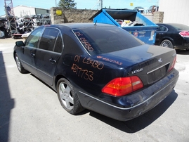 2001 LEXUS LS430 NAVY BLUE 4.3L AT Z17733